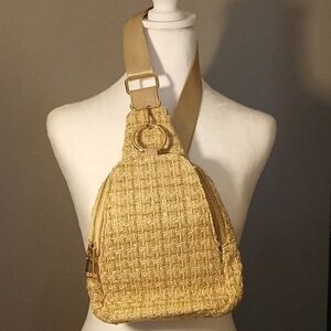 Moda Luxe Textured Crossbody Fanny Pack